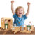 Jovi-mindly＆Notchies 107 Pcs Wooden Blocks