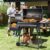 Kendane Charcoal BBQ Grill with Offset Smoker