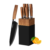 lapelux Kitchen Knife Set – 5 Piece Knife Set with Block