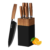 lapelux Kitchen Knife Set – 5 Piece Knife Set with Block