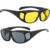 Leogony 2 PCS Night Driving Glasses for Women Men, Polarized