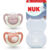 NUK First Choice Night Baby Dummies | 6-18 Months