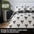 OHS Double Bedding Set Bow Printed