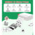 ORGBRO Sticker Printer, X3 Mini Bluetooth Thermal & 1 Roll