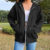 Oversized Hoodies for Women UK Lightweight Long Sleeve Zip
