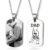 Personalised Dad Necklace with Photo, Custom Engraved Names
