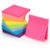 PETAFLOP Set of 16 Coloured Sticky Notes 76x76mm
