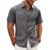 PJ PAUL JONES Mens Short Sleeve Shirt Summer Beach Shirts