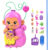 Polly Pocket Dolls & Playset with Pets & 13 Accessories