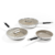 ROYDX Stainless Steel Frying Pan Set with Lid 5Pcs