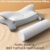 RUMMY 2-in-1 Memory Foam Cervical Pillow &  Bolster Roll