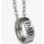 Sentimental Gifts For Dad Ring Engraved with Necklace