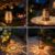Solar Lights Outdoor Garden, Hummingbird Solar Garden Lights