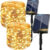 Solar String Lights Outdoor Garden, 2Pack 12M/39FT 120 LED