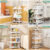 Storage Boxes with Lid – Plastic Storage Bins 4-Tier&1 Lid