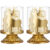 Sziqiqi Tealight Candle Holders Christmas Modern Decor