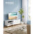 VASAGLE TV Unit, 140 cm Long with 2 Doors  up to 65 inches