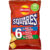 Walkers Squares Variety Multipack Snacks Crisps 6x22g