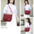Women Shoulder Handbag Roomy Multiple Pockets