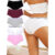 Women’s Breathable Solid Color Cotton Panties 5PK