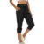 Women’s Cropped Trousers Summer Capri Cuffed Pants