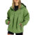 Womens Waterproof Jacket Lightweight Windbreaker Coat Long