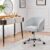 Yaheetech Velvet Desk Chair, Makeup Vanity Chair