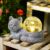 Yeomoo Cat Ornaments Carrying Solar Crack Glass Ball