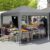 YITAHOME 3x3Meter Instant Heavy Duty Pop Up Gazebo, Folding