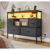 YITAHOME Chest of Drawers Bedroom with 4 Fabric Drawers