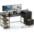 YITAHOME Computer Desk with Drawers & Power Outlets