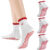 Zuimei 3 Pairs Pilates Socks Non Slip